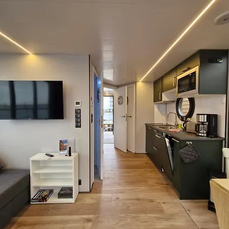 Hausboot Fjord Del Sol Solarboot Mit Biosauna In Hotel en barco